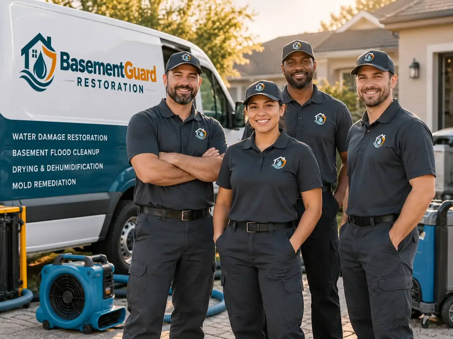 Basement Water Damage Restoration company in Oelrichs, SD